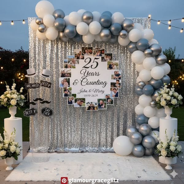 Colourful birthday party decoration