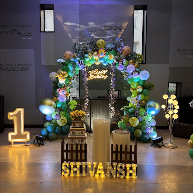 Superhero theme birthday
