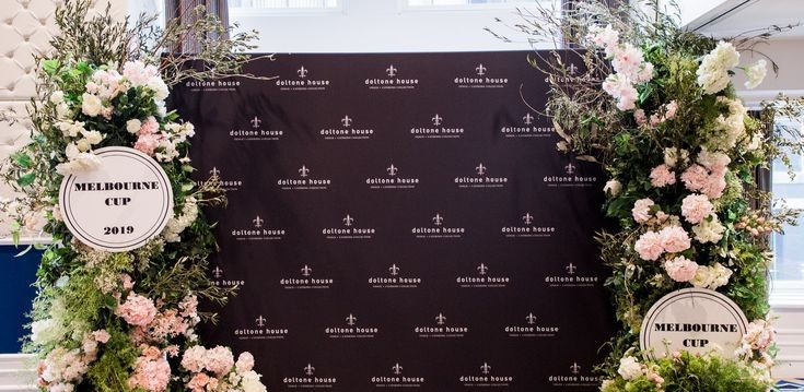 Corporate event stage setup